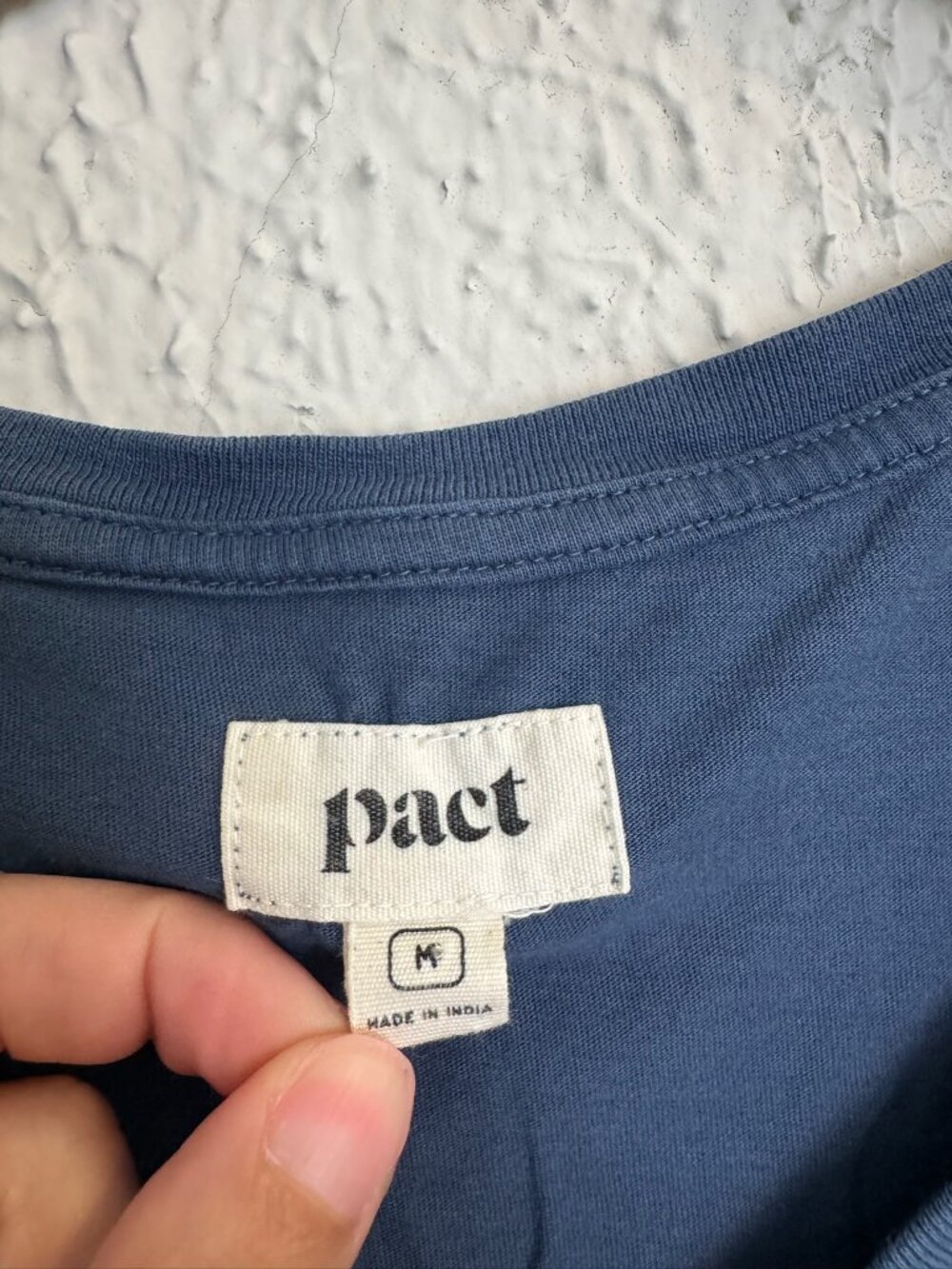Navy Pact V-Neck T-Shirt - Picture 3 of 3